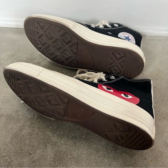 Converse Comme des Garcon Play Chuck 70 Hightops - Picture 3 of 8